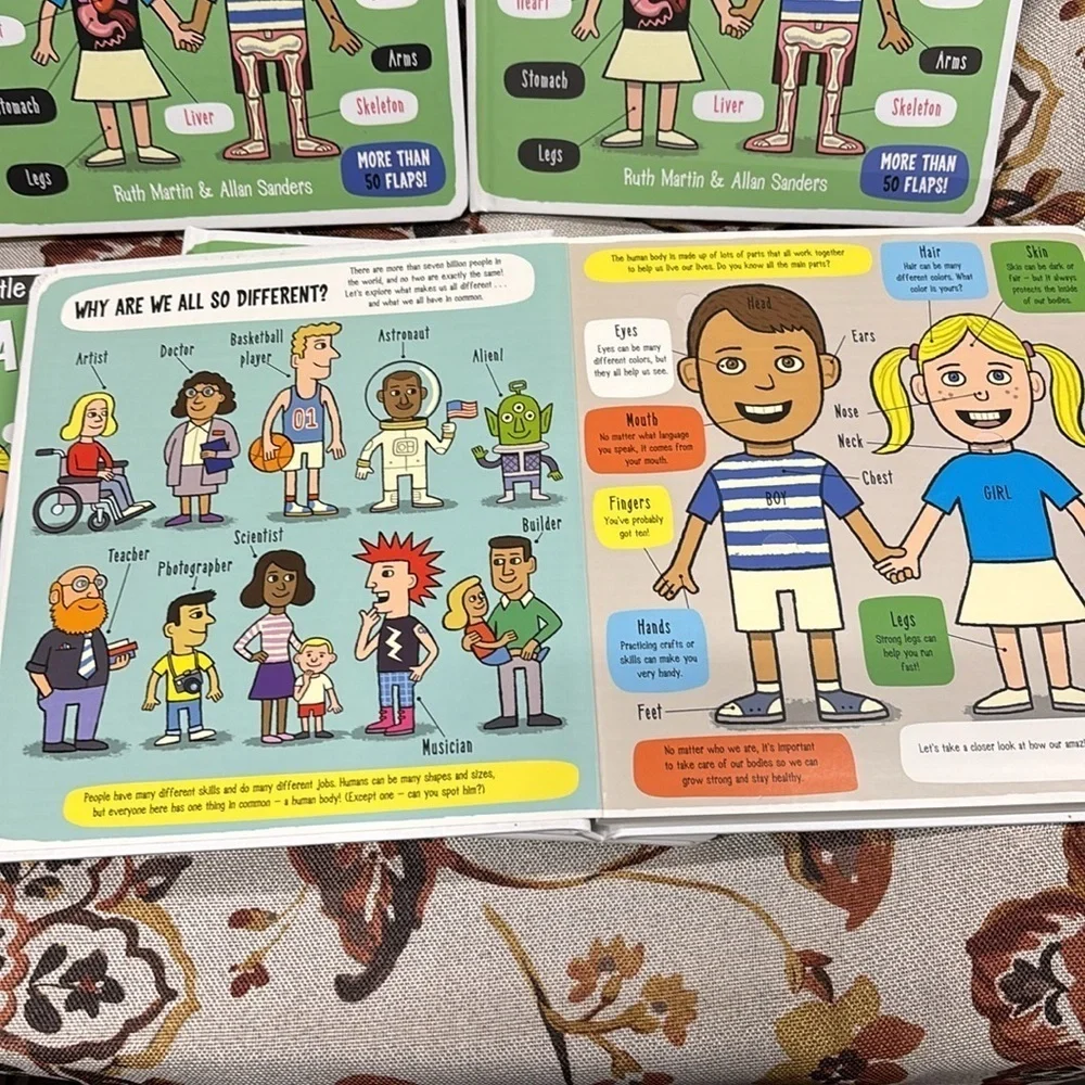 Little Explorers: My Amazing Body bundles 5 Hardcover book